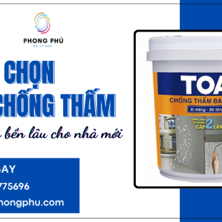 Cách chọn sơn chống thấm hiệu quả cho nhà mới 