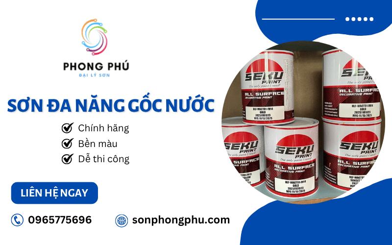 sơn đa năng gốc nước
