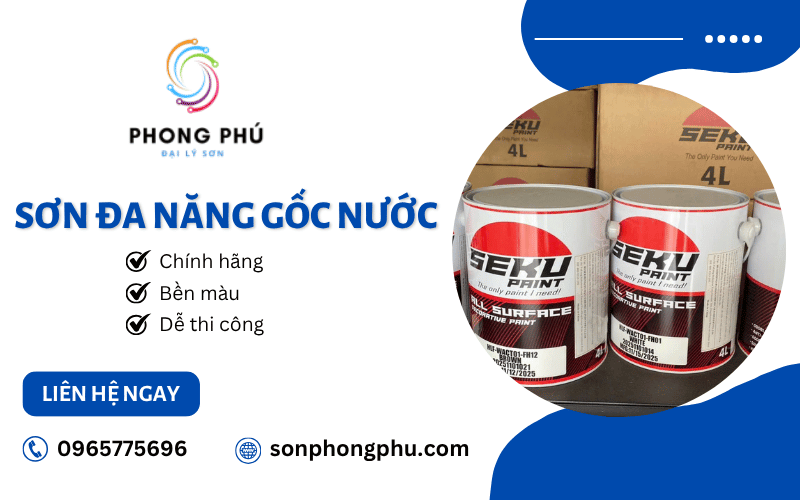 sơn đa năng gốc nước