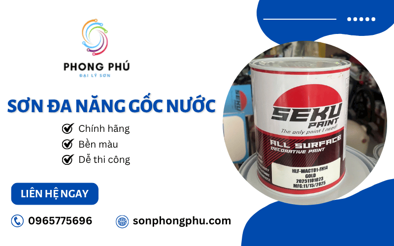 sơn đa năng gốc nước