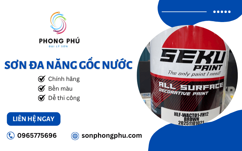 sơn đa năng gốc nước