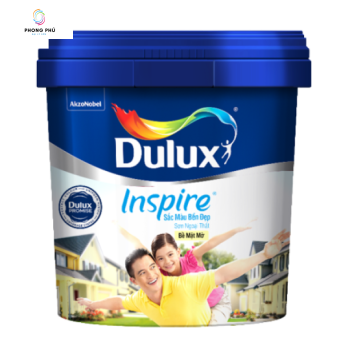 Dulux Inspire Ngoại Thất Sắc Màu Bền Đẹp Bề Mặt Mờ 15lit